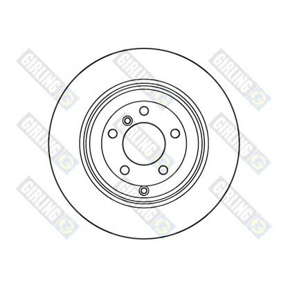 Zdjęcie Tarcza hamulcowa GIRLING 6049555