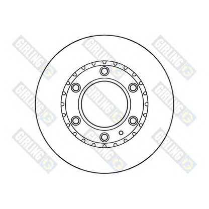 Photo Brake Disc GIRLING 6060345