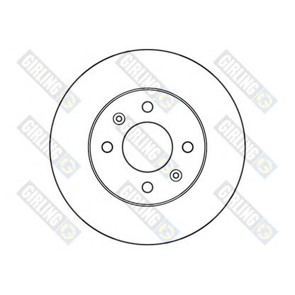 Photo Disque de frein GIRLING 6060401