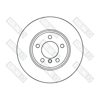 Photo Disque de frein GIRLING 6061195