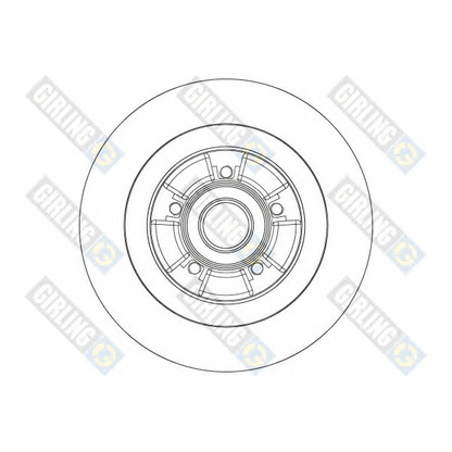 Photo Brake Disc GIRLING 6062026