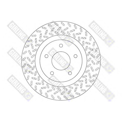 Photo Brake Disc GIRLING 6062061