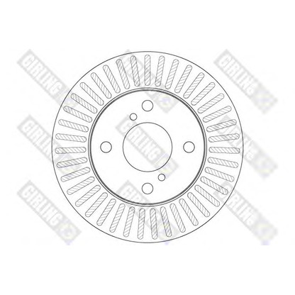 Photo Brake Disc GIRLING 6062141