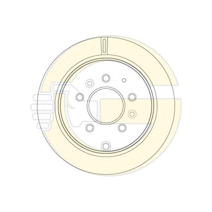 Photo Brake Disc GIRLING 6062912