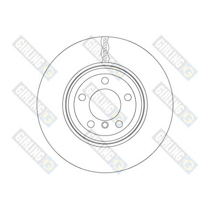 Photo Brake Disc GIRLING 6064711