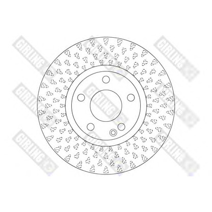 Photo Brake Disc GIRLING 6065011