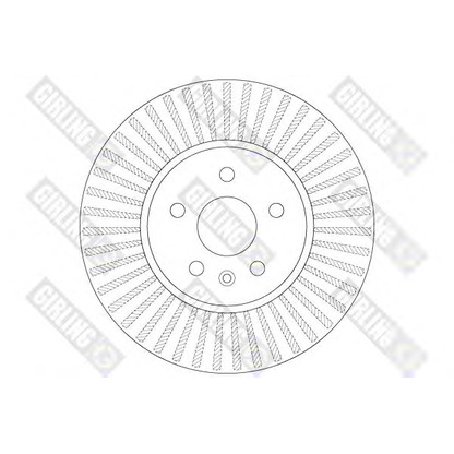 Photo Brake Disc GIRLING 6066291