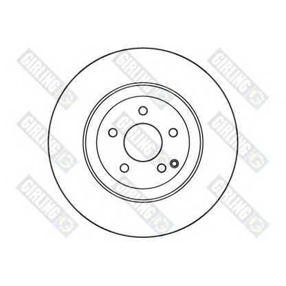Zdjęcie Tarcza hamulcowa GIRLING 6073515