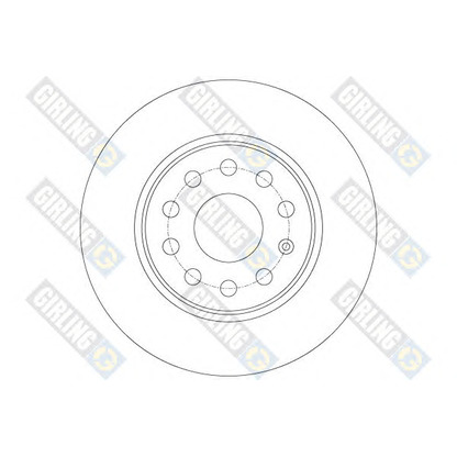 Photo Brake Disc GIRLING 6079112