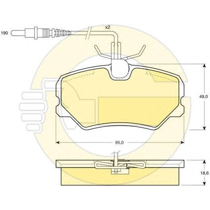 Photo Brake Set, disc brakes GIRLING 6410441