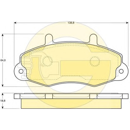 Photo Brake Set, disc brakes GIRLING 6410914