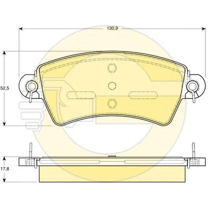 Photo Brake Set, disc brakes GIRLING 6410984