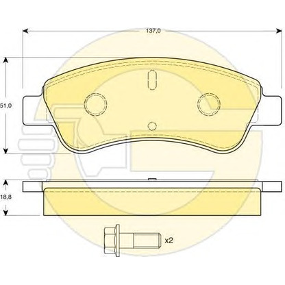 Photo Brake Set, disc brakes GIRLING 6411234