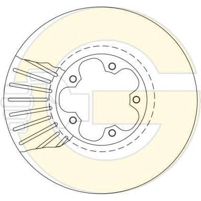 Photo Brake Set, disc brakes GIRLING 6411414