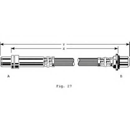 Photo Brake Hose GIRLING 9001136