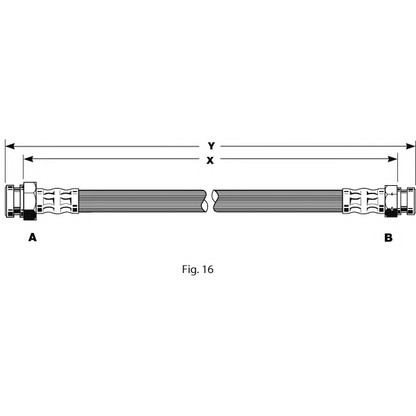 Photo Brake Hose GIRLING 9001163