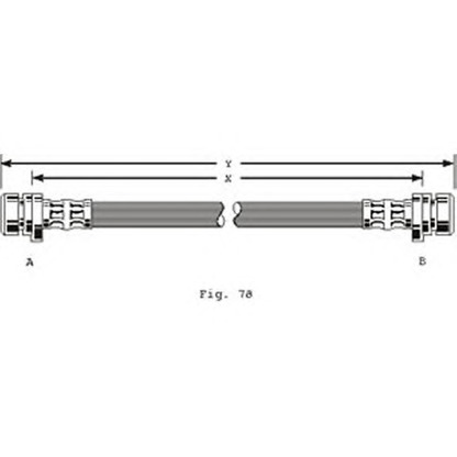 Фото Тормозной шланг GIRLING 9001182