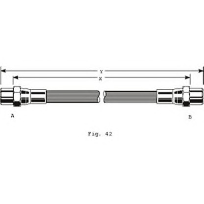 Photo Brake Hose GIRLING 9001255