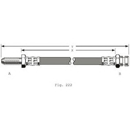 Photo Brake Hose GIRLING 9002195