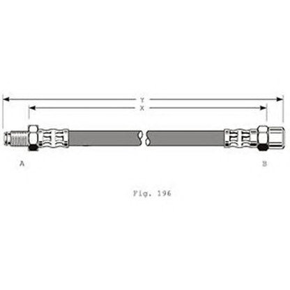 Photo Brake Hose GIRLING 9002352