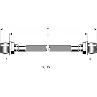 Photo Brake Hose GIRLING 9003185