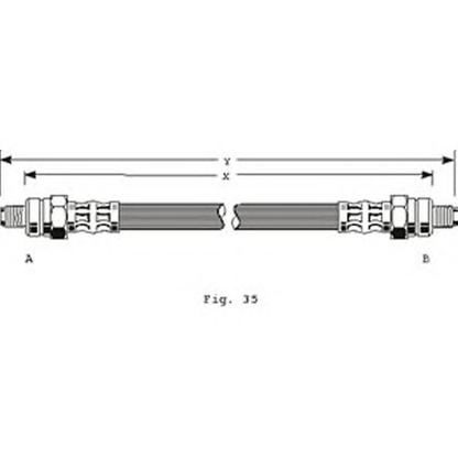 Photo Brake Hose GIRLING 9003224