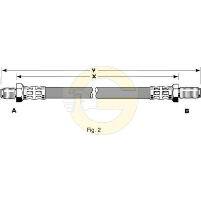 Photo Brake Hose GIRLING 9003239