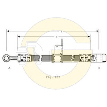 Photo Brake Hose GIRLING 9004153