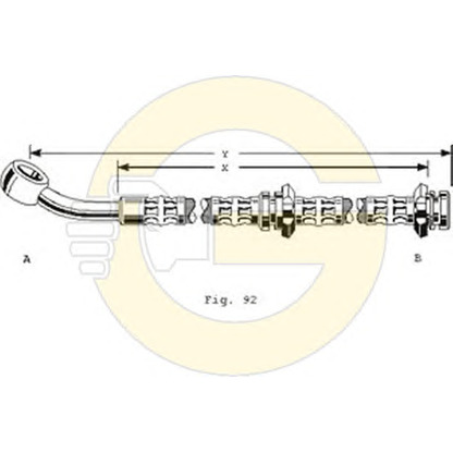 Photo Brake Hose GIRLING 9004160