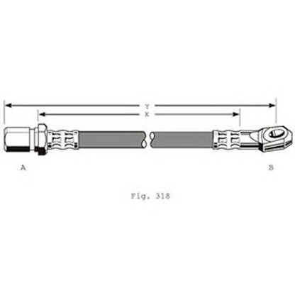 Photo Brake Hose GIRLING 9004241