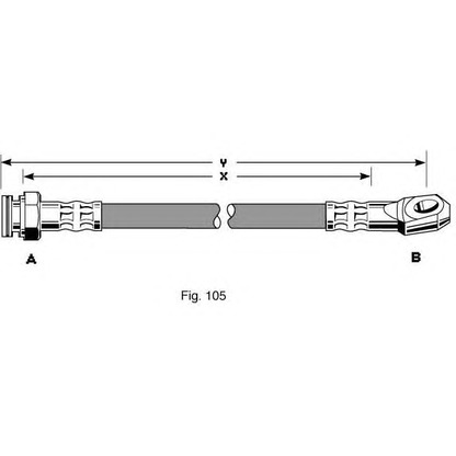 Photo Brake Hose GIRLING 9004265