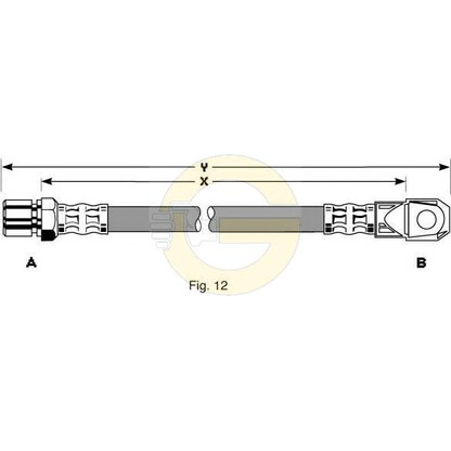 Photo Brake Hose GIRLING 9004303