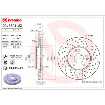 Photo Brake Disc AP 24904X