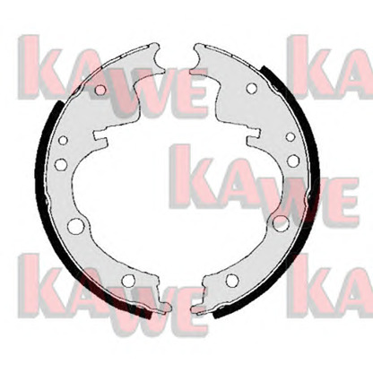 Photo Brake Shoe Set KAWE 00240B