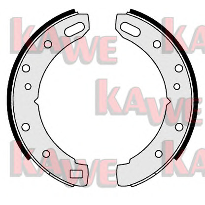 Photo Brake Shoe Set KAWE 01005