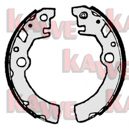 Photo Brake Shoe Set KAWE 07215