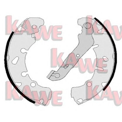 Photo Brake Shoe Set KAWE 08170