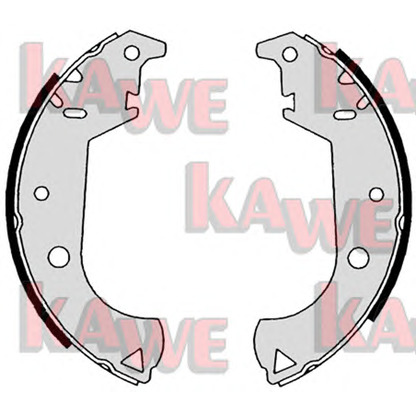 Photo Brake Shoe Set KAWE 08650