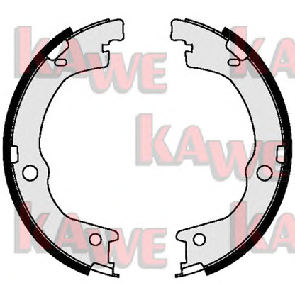 Photo Brake Shoe Set KAWE 09460