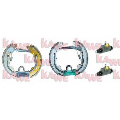 Photo Brake Shoe Set KAWE OEK525