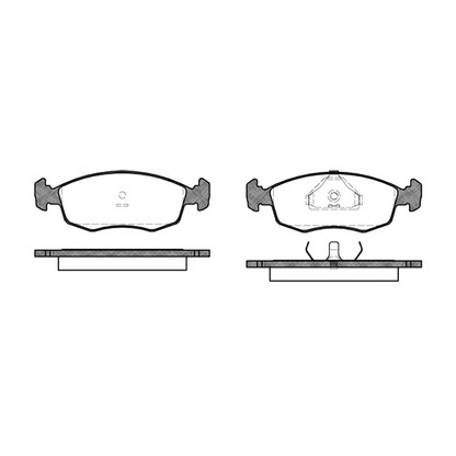 Photo Brake Pad Set, disc brake KAWE 017200