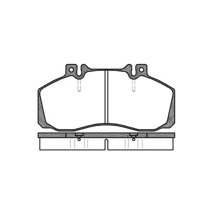 Photo Brake Pad Set, disc brake KAWE 024500