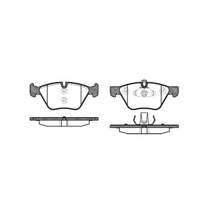 Photo Brake Pad Set, disc brake KAWE 105200