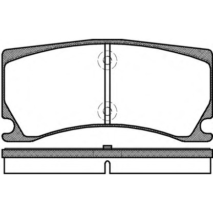 Photo Brake Pad Set, disc brake KAWE 137800