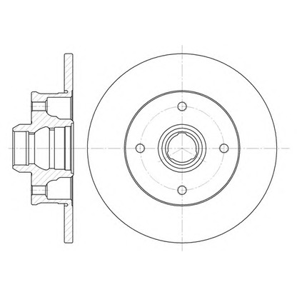 Photo Brake Disc KAWE 602400