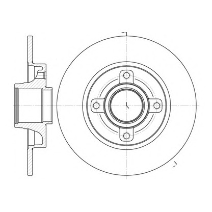 Photo Brake Disc KAWE 6101400