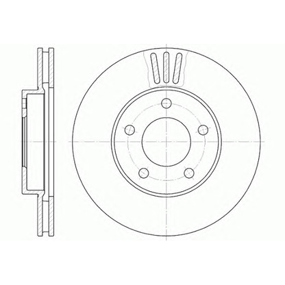 Photo Brake Disc KAWE 6102010