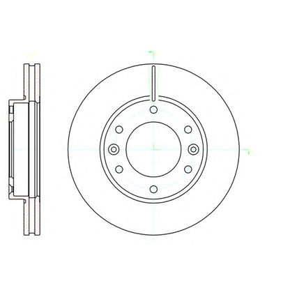 Photo Brake Disc KAWE 6102610