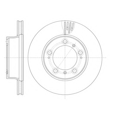 Photo Brake Disc KAWE 6113510