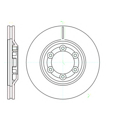 Photo Brake Disc KAWE 6119310